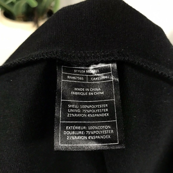 New BB Dakota Dress Geometric Sleeveless Asymmetrical Raw Hem Lined Size S - Picture 11 of 12